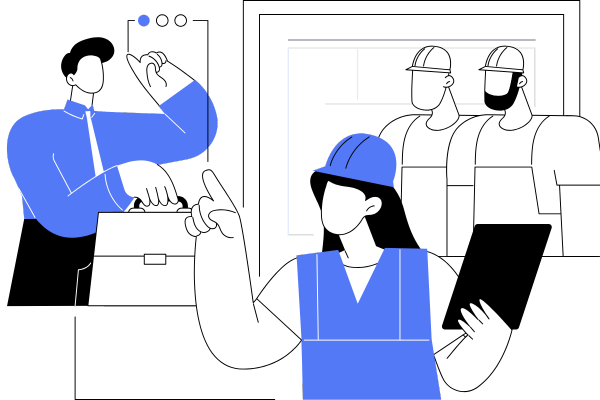Quantities tied to the contract bill of quantities